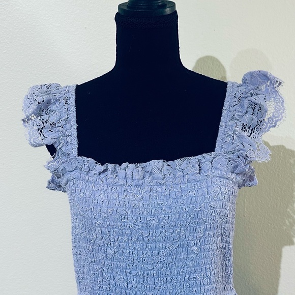 Altar'd State Lavender Lace Maxi Dress - Picture 2 of 9